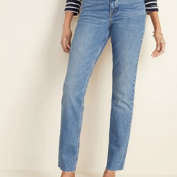 Old Navy Power Slim Straight Jeans size 4 - Picture 1 of 9